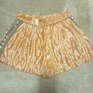 Ulla Johnson Duo high waist Ikat shorts. Excellent used condition.